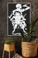 Luffy Zoro One Piece Poster | Anime Posters