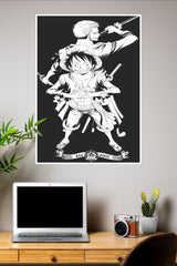 Luffy Zoro One Piece Poster | Anime Posters