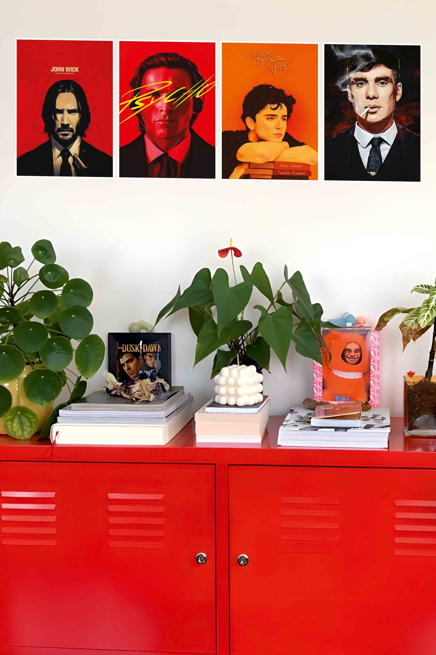 Million Of The Face Hollywood Movie Poster | Combo Wall Poster Set | Pack of 4 Posters