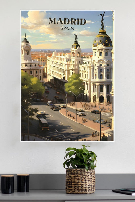 Madrid Poster | CIty Posters