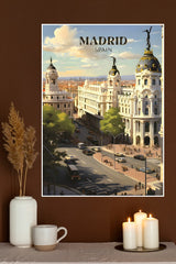 Madrid Poster | CIty Posters