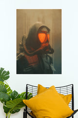 Man in Gas Mask Poster | Darkness Posters