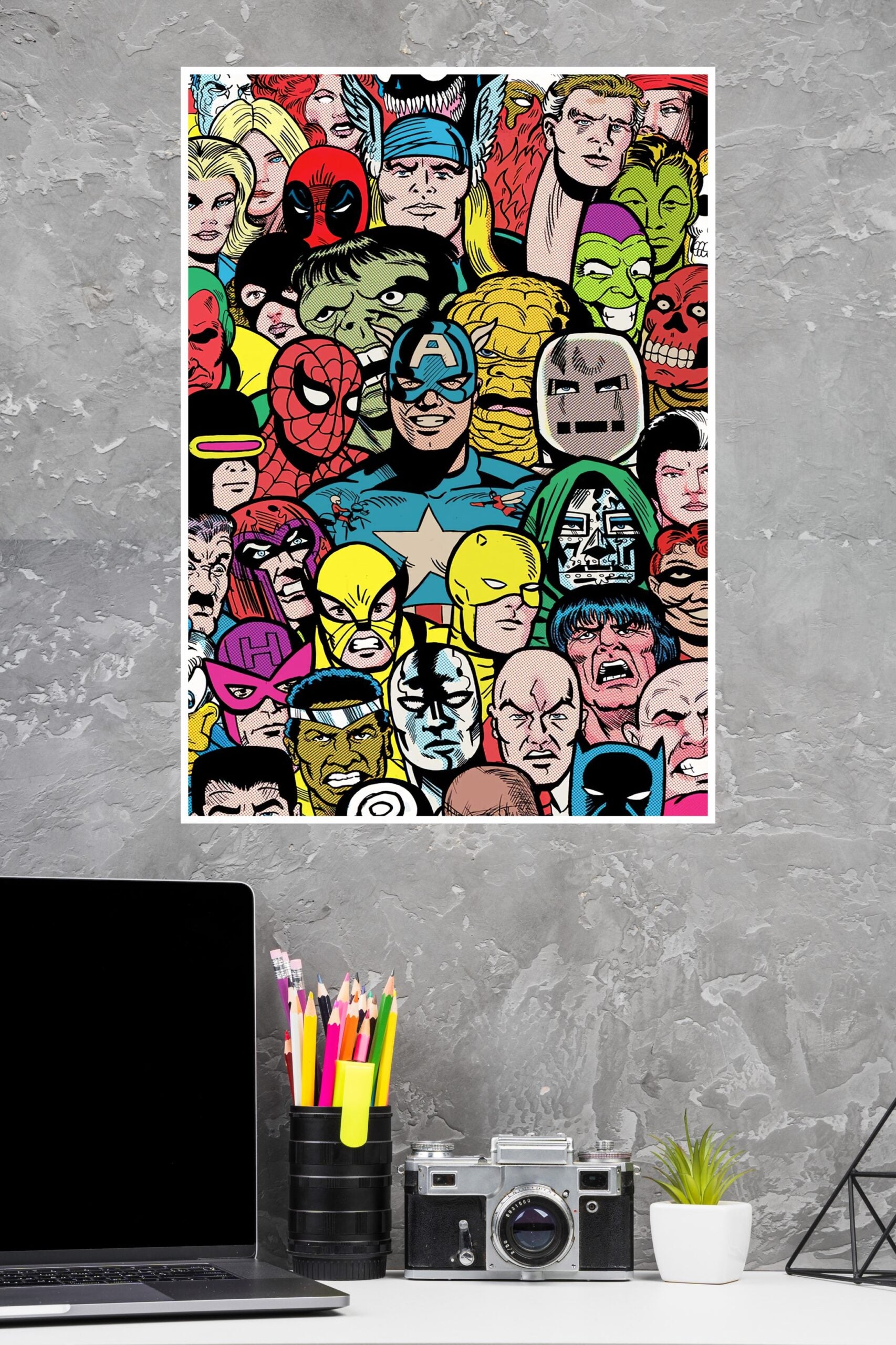 Marvel Entertainment Movie Poster | Marvel Poster | Superhero Posters