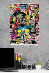 Marvel Entertainment Movie Poster | Marvel Poster | Superhero Posters