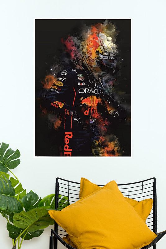 Max Verstappen F1 Poster | formula 1 Posters | Car Posters
