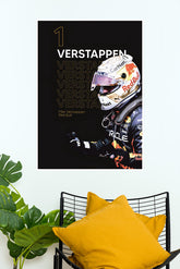 Max Verstappen Red Bull Poster | formula 1 Posters | Car Posters