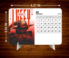 Monkey D.Luffy Premium Table Desk Calendar