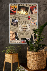 Monkey D. Luffy Wanted Poster | Anime Posters