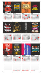 Motivational Quotes Premium Table Desk Calendar