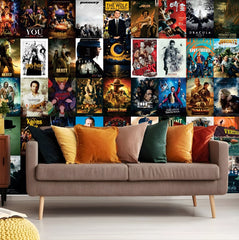 Legendry Movies Wall Collage Kit - A4 Size Wall Posters Set