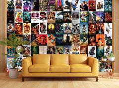 Legendry Movies Wall Collage Kit - A4 Size Wall Posters Set