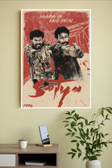 Mumbai ka King Kaun - Satya 1998 Movie Poster | Bollywood Posters