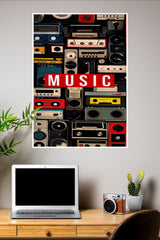 Vintage Music Wall | Music Poster