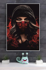 Mysterious Girl Poster | Art Posters