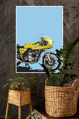 NORTON COMMANDO 750 1974 | Bike Posters