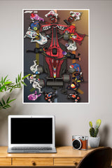 2020 Formula One World Championship Poster | Formula 1 Posters