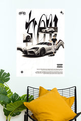 2020 Toyota Supra Poster | Cars Posters