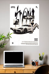 2020 Toyota Supra Poster | Cars Posters