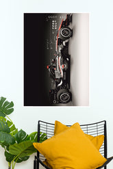 2024 Scuderia Ferrari SF24 Poster | Formula 1 Posters