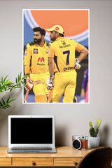 7 Dhoni Poster | Cricketers Posters