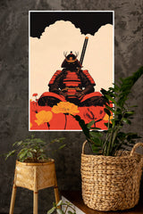 Armor of Dusk Poster | Samurai Warrior Poster