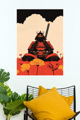 Armor of Dusk Poster | Samurai Warrior Poster