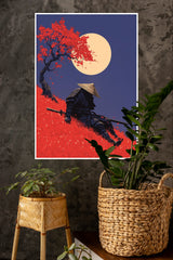 Armor of Solitude Poster | Samurai Warrior Poster