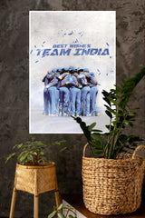 BEST WISHES TEAM INDIA Poster | Cricketers Posters