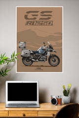 BMWR 1200GS Poster | Bike Posters
