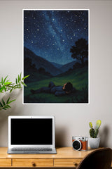 Blooming Fields Poster | The Green World Poster