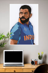 Blue Thunder Poster | Cricketers Posters