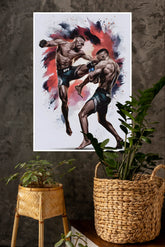 Boxing Fight Art Poster | Boxing Posters