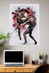 Boxing Fight Art Poster | Boxing Posters