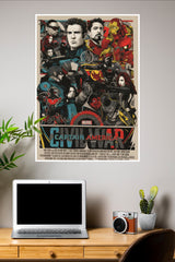 Captain America Civil War Poster | Marvel Posters