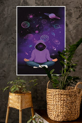 Celestial Caretaker Poster | Astronaut Posters