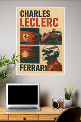 Charles Leclerc Poster | Formula 1 Posters