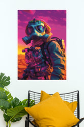 Chromatic Guardian Poster | Art Posters