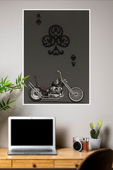 Clubs Chopper Poster | Bike Posters
