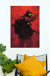 Crimson Ghost Poster | Art Posters