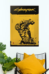 Cyberpunk 2077 In Yellow Poster | Games Posters