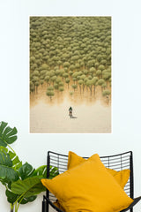 Desert Dusk Poster | The Green World Poster