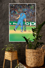 Dhoni Poster | Cricketers Posters