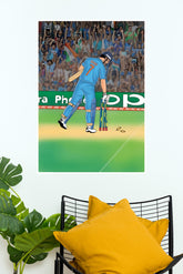 Dhoni Poster | Cricketers Posters