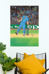 Dhoni Poster | Cricketers Posters