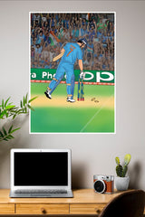 Dhoni Poster | Cricketers Posters