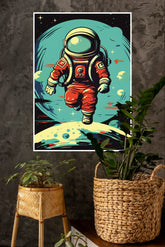 Echoesof Earth Poster | Astronaut Posters