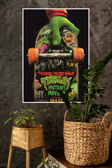 Eenage MutantNinja Turtles Mutant Mayhem Poster | Animated Movies Posters