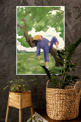 Enchanted Woods Poster | The Green World Poster