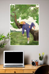 Enchanted Woods Poster | The Green World Poster
