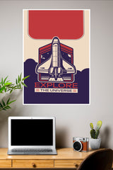 Explore The Univerce Poster | Astronaut Posters
